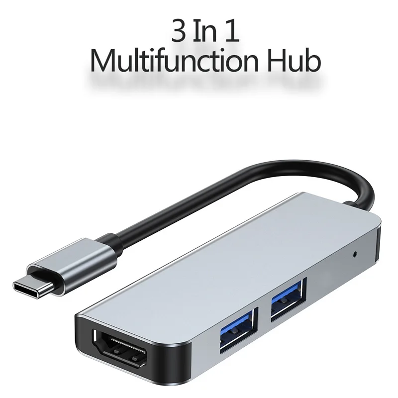 5 In 1 USB Docking Station Hub Type C To HDMI-Compatible 100M RJ45 Adapter With PD Fast Charge Splitter For MacBook Air Laptop
5 In 1 USB Docking Station Hub Type C To HDMI-Compatible 100M RJ45 Adapter With PD Fast Charge Splitter For MacBook Air Laptop