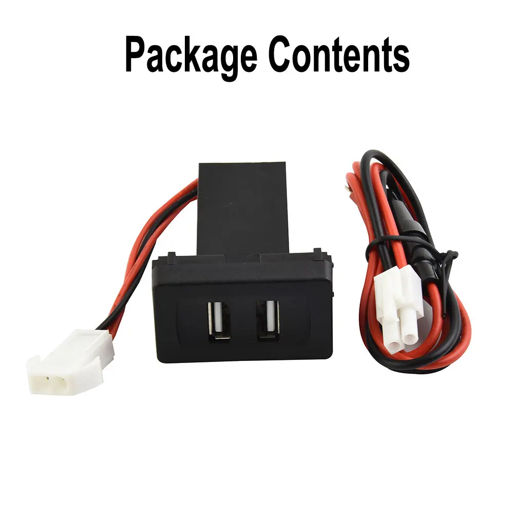2.1A Car Charger Socket Light Built-In Socket For Transport T4 Dual USB Port Charger 100% Brand New And High Quality
2.1A Car Charger Socket Light Built-In Socket For Transport T4 Dual USB Port Charger 100% Brand New And High Quality