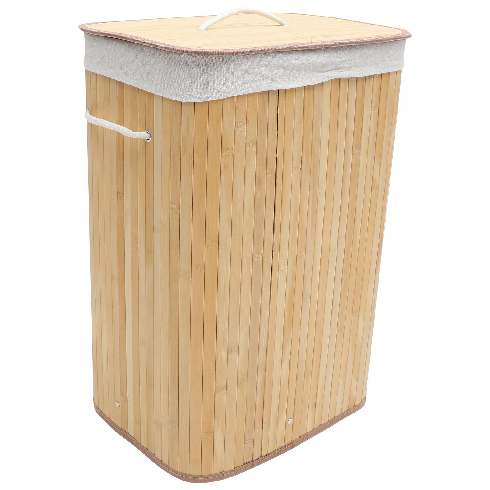Clothes Storage Container Rope Handle Woven Baskets Bamboo Wardrobe Dirty Organizer
Clothes Storage Container Rope Handle Woven Baskets Bamboo Wardrobe Dirty Organizer
