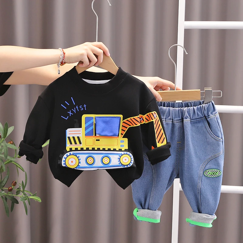 New Baby Girls Boys Clothing Spring Children Clothes Full Printe Suit Cotton Kids T Shirt Long Pants 2Pcs/Sets Infant Tracksuits
New Baby Girls Boys Clothing Spring Children Clothes Full Printe Suit Cotton Kids T Shirt Long Pants 2Pcs/Sets Infant Tracksuits