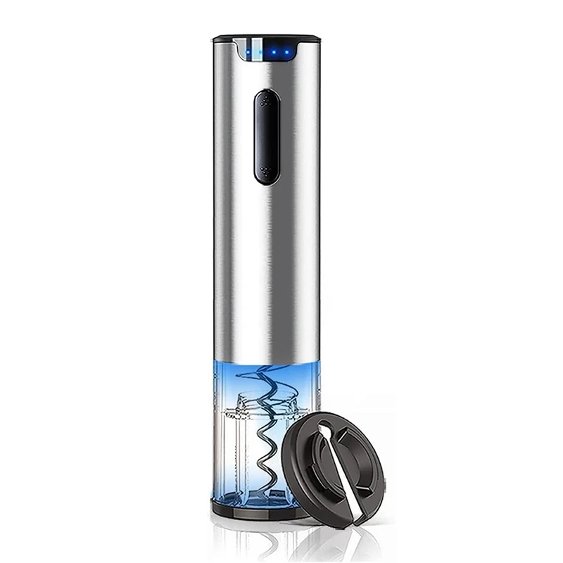 Electric Wine Opener,Automatic Electric Wine Bottle Corkscrew Opener With Foil Cutter,One-Click Button Reusable
Electric Wine Opener,Automatic Electric Wine Bottle Corkscrew Opener With Foil Cutter,One-Click Button Reusable