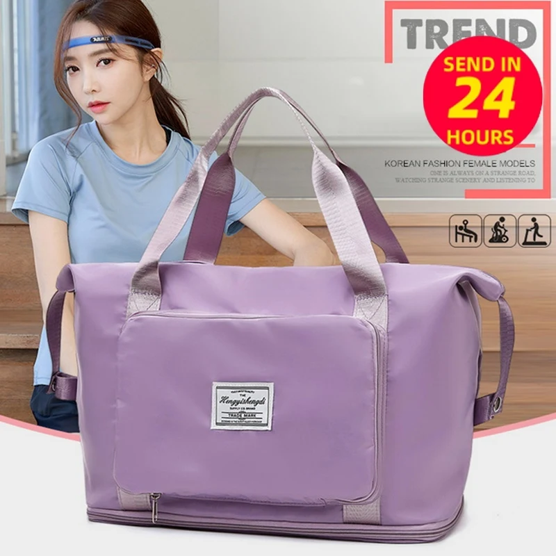 Large Capacity Women Gym Bags Foldable Women's Shoulder Bag Waterproof Training Travel Handbag Yoga Sport Crossbody Tote Bags
Large Capacity Women Gym Bags Foldable Women's Shoulder Bag Waterproof Training Travel Handbag Yoga Sport Crossbody Tote Bags