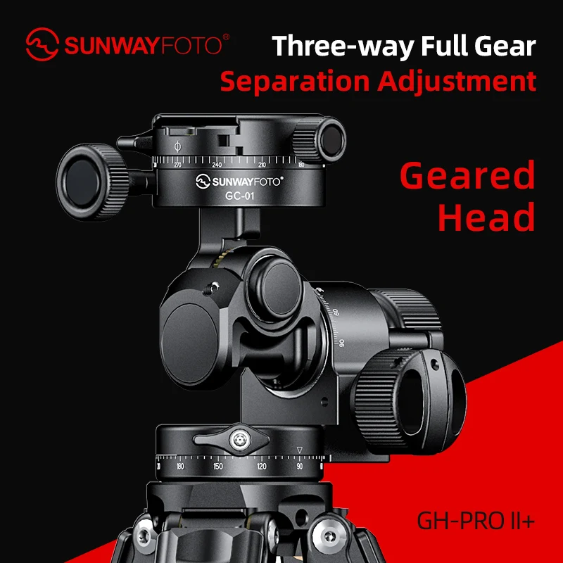 SUNWAYFOTO GH-PRO II w/ GC-01 For Sony Nikon Canon DSLR Camera Panorama Head Arca Swiss Tripod Gear Head Panoramic Head
SUNWAYFOTO GH-PRO II w/ GC-01 For Sony Nikon Canon DSLR Camera Panorama Head Arca Swiss Tripod Gear Head Panoramic Head