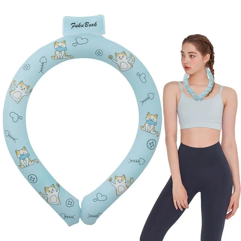 Wearable Neck Coolings Ring Summer Cooler Rings Cool Tube Collar Cycling Running Outdoor Coolers Collars Small Neck Cooler
Wearable Neck Coolings Ring Summer Cooler Rings Cool Tube Collar Cycling Running Outdoor Coolers Collars Small Neck Cooler