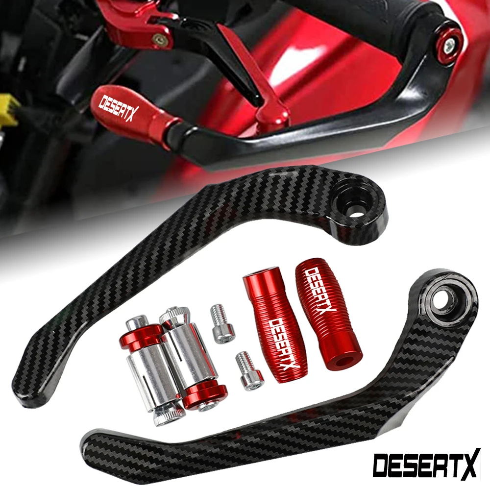 

For DUCATI DesertX Desert X 2021 2022 2023 Motorcycle Handlebar Grips Guard Brake Clutch Levers Guard Protector Accessories