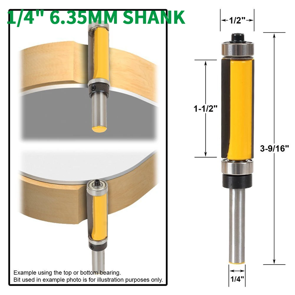 Фреза для резьбы по дереву, хвостовик 1/4 дюйма, 6,35 мм, 1 шт. 
Фреза для резьбы по дереву, хвостовик 1/4 дюйма, 6,35 мм, 1 шт.