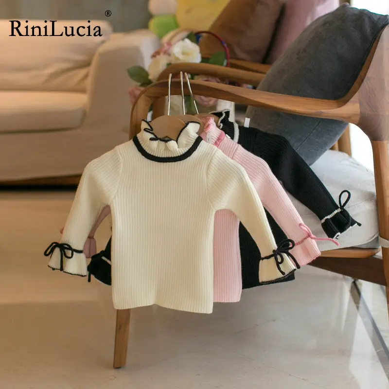 RiniLucia Princess Toddler Kids Sweater Top Clothes Knitted Pullover Girl's Knit Ruffle Bowknot Long Sleeve Bottoming T Shirt
RiniLucia Princess Toddler Kids Sweater Top Clothes Knitted Pullover Girl's Knit Ruffle Bowknot Long Sleeve Bottoming T Shirt
