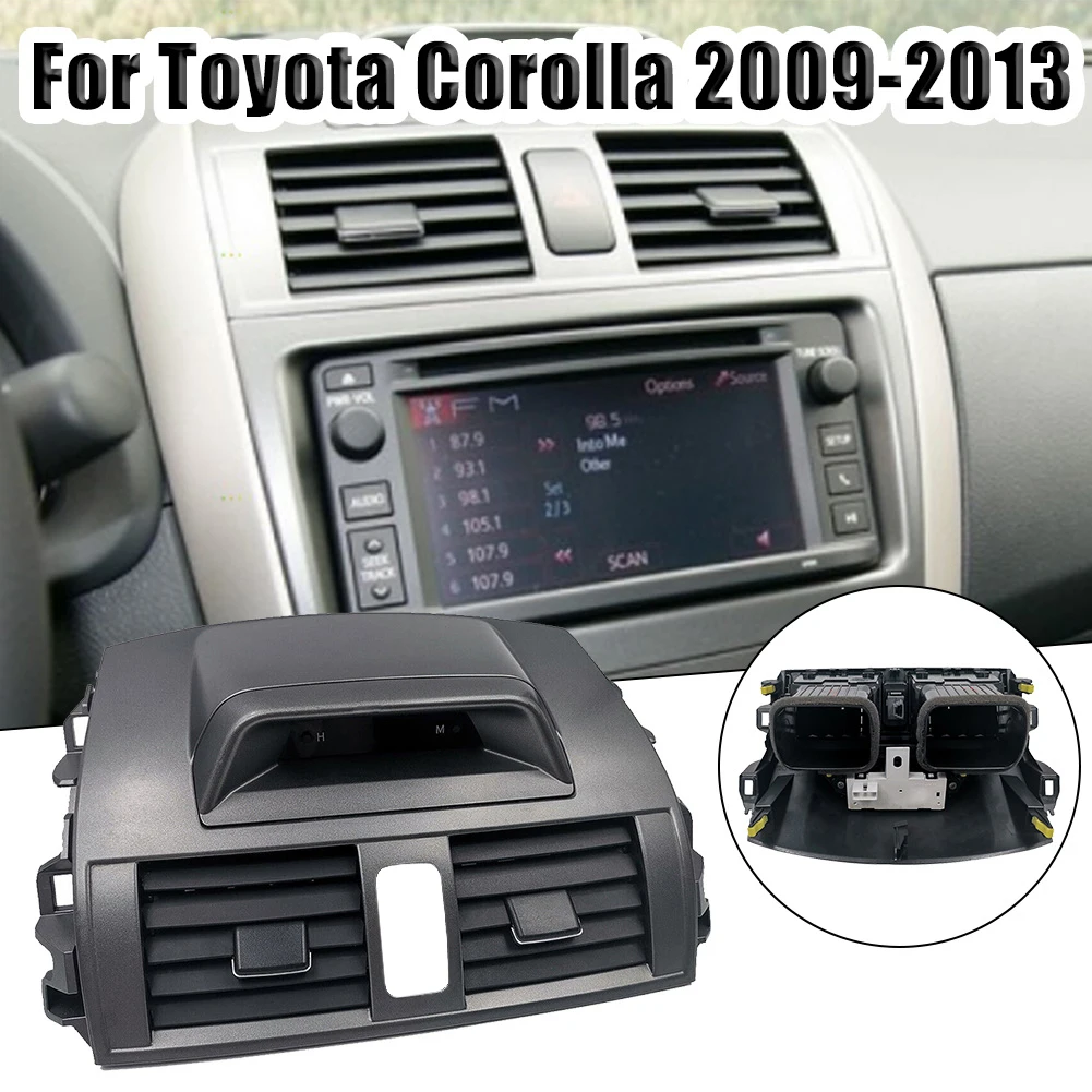 New Center Dash A/C Outlet Air Vent Panel For Toyota Corolla 2009 2010-2013 Air Conditioner Air Outlet Instrument Panel Assembly
New Center Dash A/C Outlet Air Vent Panel For Toyota Corolla 2009 2010-2013 Air Conditioner Air Outlet Instrument Panel Assembly