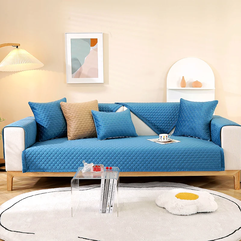 Chenille Thick Quilted Sofa Cover Nordic Style Plush Velvet Autumn And Winter Sofa Towel Seat Cushion Non-slip Sofa Slipcover
Chenille Thick Quilted Sofa Cover Nordic Style Plush Velvet Autumn And Winter Sofa Towel Seat Cushion Non-slip Sofa Slipcover