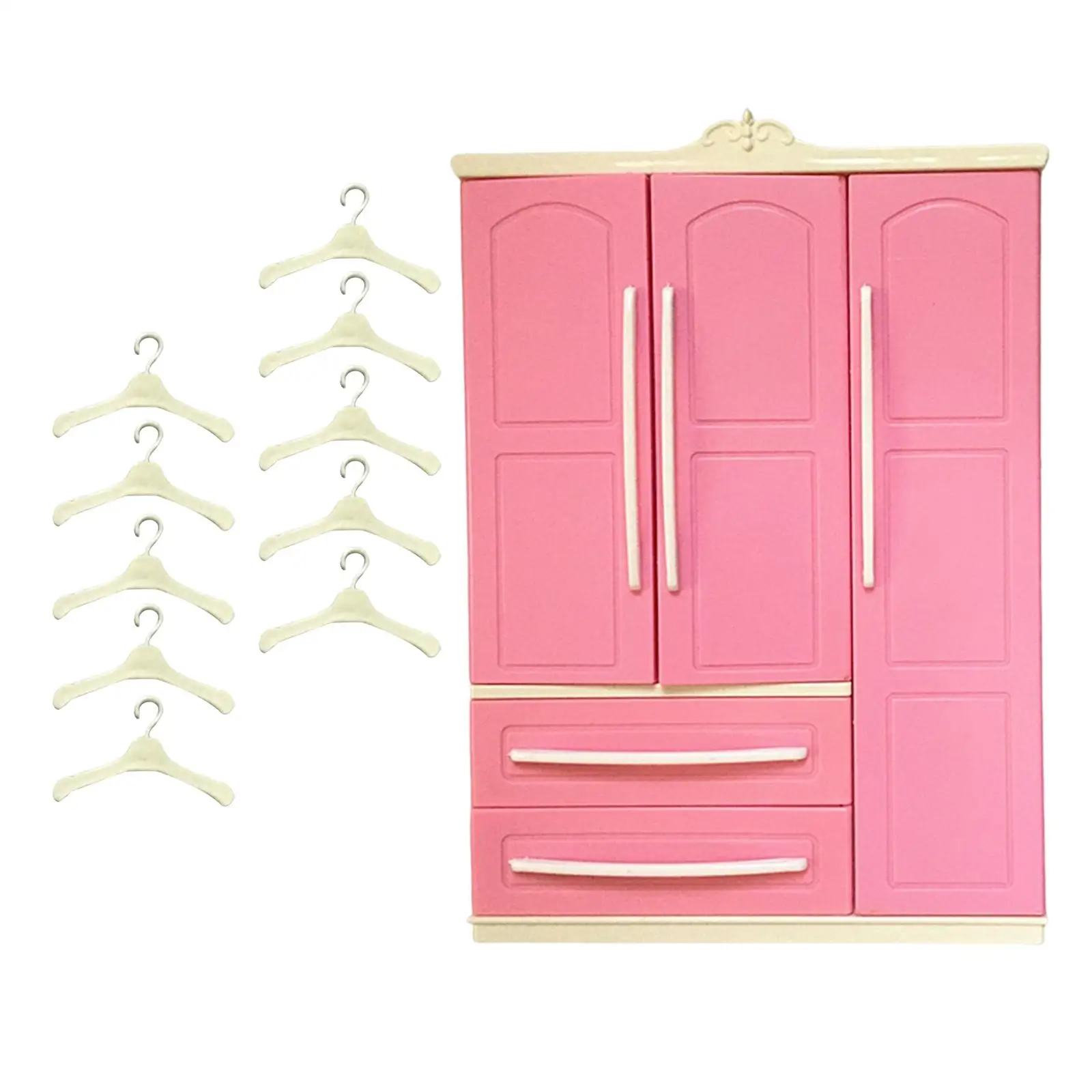 doll Wardrobe Closet Play House Furniture Miniatures Pink Clothing Organizer
doll Wardrobe Closet Play House Furniture Miniatures Pink Clothing Organizer