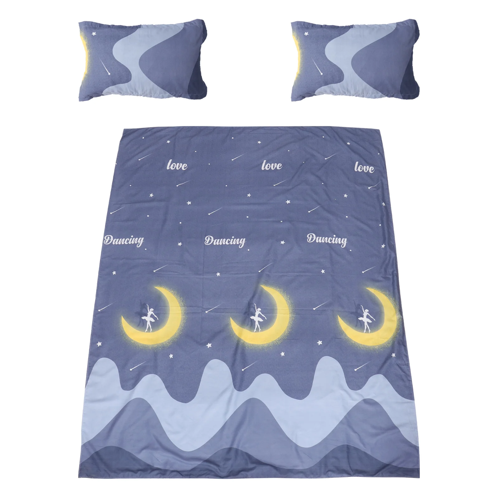 1 Set Thickened Cotton Bedding Thickened Skin-friendly Quilt Cover Bedsheet Bedding
1 Set Thickened Cotton Bedding Thickened Skin-friendly Quilt Cover Bedsheet Bedding
