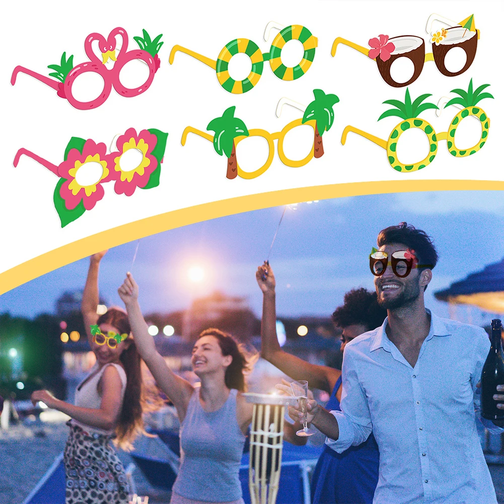 6pcs Hawaii Summer Party Paper Glasses Children Kids Beach Party Funny Photo Props Hawaiian Birthday Party Decor
6pcs Hawaii Summer Party Paper Glasses Children Kids Beach Party Funny Photo Props Hawaiian Birthday Party Decor