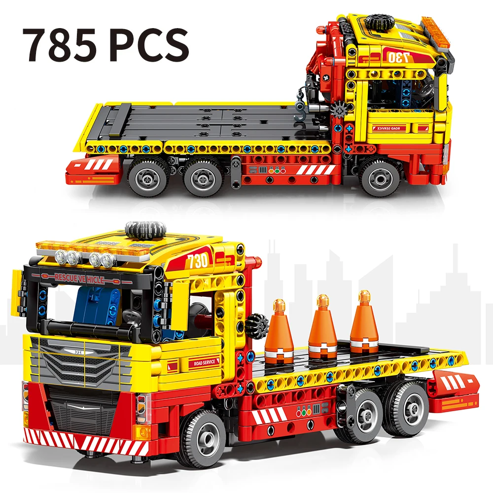 Rescue Vehicle Trailer Truck Technical Building Blocks City Construction Bricks Toys Birthday Gifts for Children Boys Friends
Rescue Vehicle Trailer Truck Technical Building Blocks City Construction Bricks Toys Birthday Gifts for Children Boys Friends