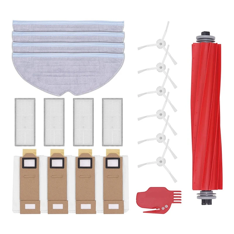 Main Brush Side Brush HEPA Filter Replacement Part Robot Vacuum Cleaner Parts Compatible For Roborock S7 S7+ T7S
Main Brush Side Brush HEPA Filter Replacement Part Robot Vacuum Cleaner Parts Compatible For Roborock S7 S7+ T7S