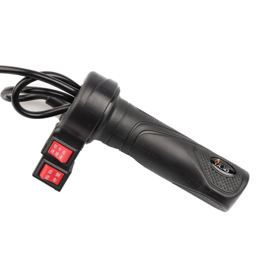 Electric Bike Bicycle Twist-Throttle High/Medium/Low Speed/Forward/Reverse Handlebar Electric Scooter Cycling Throttle Grip
Electric Bike Bicycle Twist-Throttle High/Medium/Low Speed/Forward/Reverse Handlebar Electric Scooter Cycling Throttle Grip