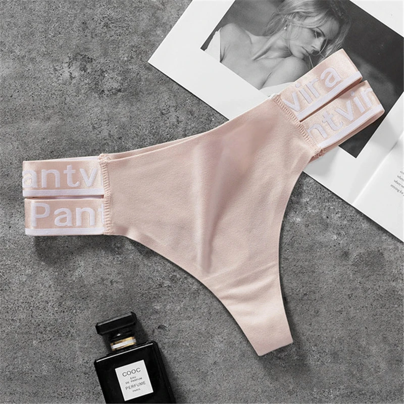Ladies sexy and comfortable thong low waist seamless sports wind crotch cotton wide edge solid color A19238
Ladies sexy and comfortable thong low waist seamless sports wind crotch cotton wide edge solid color A19238