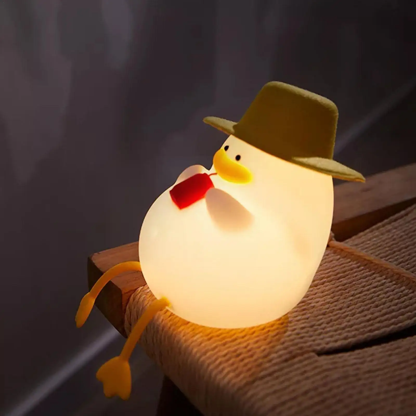 Silicone LED Duck Night Light Vacation Holiday Gift Rechargeable Decor Creative Lamp Bedroom Desktop Atmosphere E6J2 
Silicone LED Duck Night Light Vacation Holiday Gift Rechargeable Decor Creative Lamp Bedroom Desktop Atmosphere E6J2