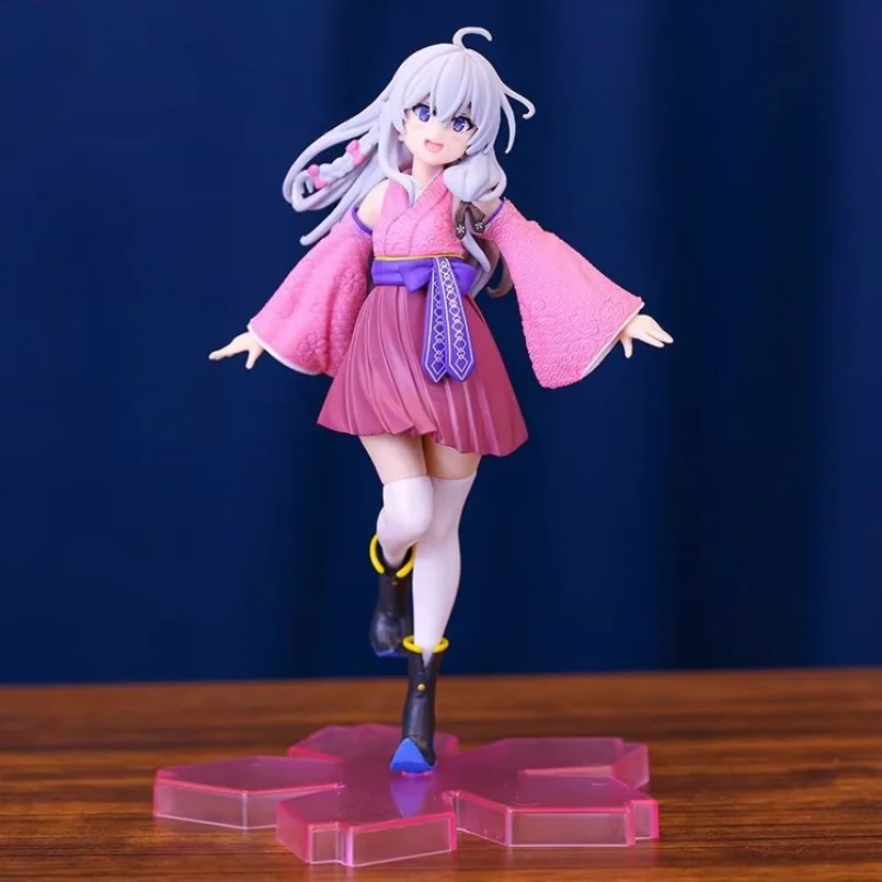 20cm Anime Wandering Witch The Journey of Elaina Figure Kimono PVC Action Figure Collectible Model Doll Toy
20cm Anime Wandering Witch The Journey of Elaina Figure Kimono PVC Action Figure Collectible Model Doll Toy