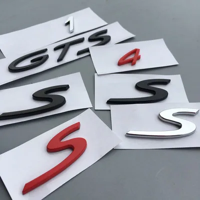 ABS Car Model Emblem Accessories for Porsche Panamera Cayman Boxster Cayenne 911 718 Macan carrera GTS Turbo 4 S Logo Stickers
ABS Car Model Emblem Accessories for Porsche Panamera Cayman Boxster Cayenne 911 718 Macan carrera GTS Turbo 4 S Logo Stickers