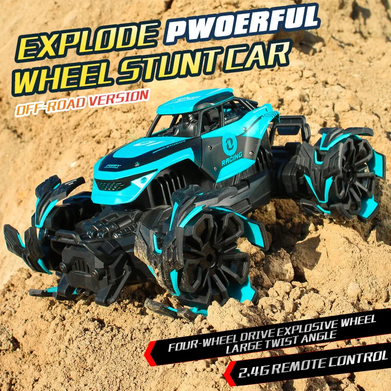 Toys For Children RC Car Toy Radio Remote Control Stunt Drift Racing Car Explosive Wheel Off-Road Vehicle Toy For Boys Kid Gifts
Toys For Children RC Car Toy Radio Remote Control Stunt Drift Racing Car Explosive Wheel Off-Road Vehicle Toy For Boys Kid Gifts