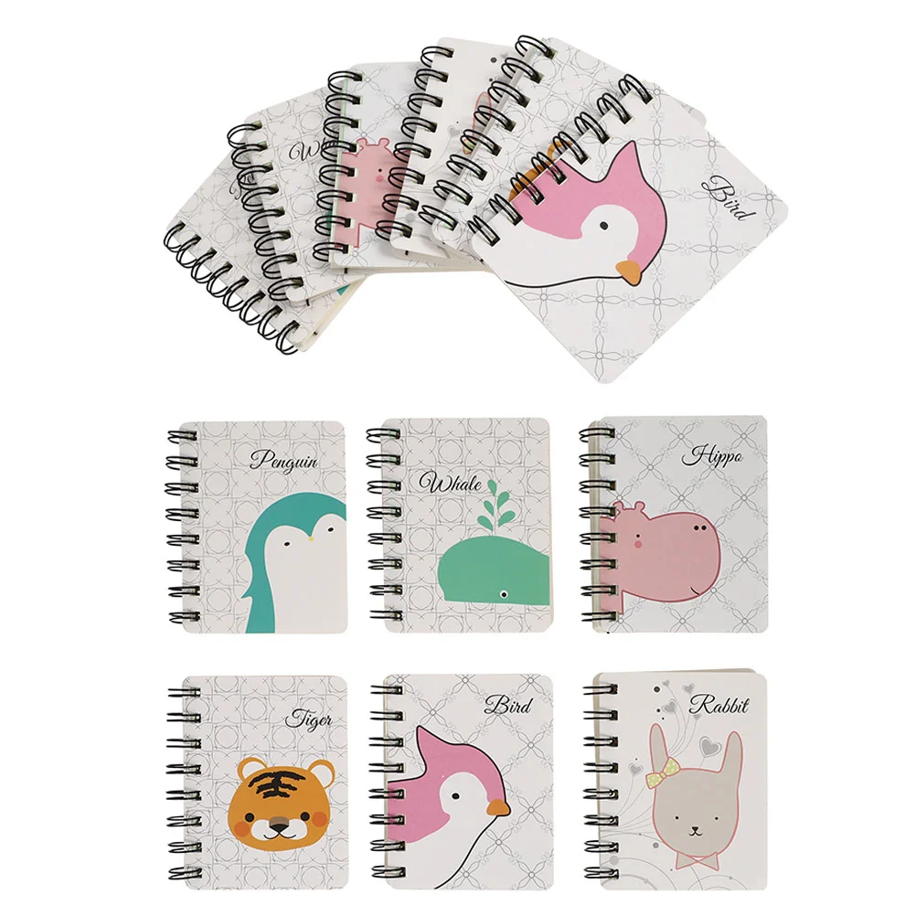12Pcs Lovely Mini Spiral Notebook Plan Recording Notepad Portable Schedule Notebook
12Pcs Lovely Mini Spiral Notebook Plan Recording Notepad Portable Schedule Notebook
