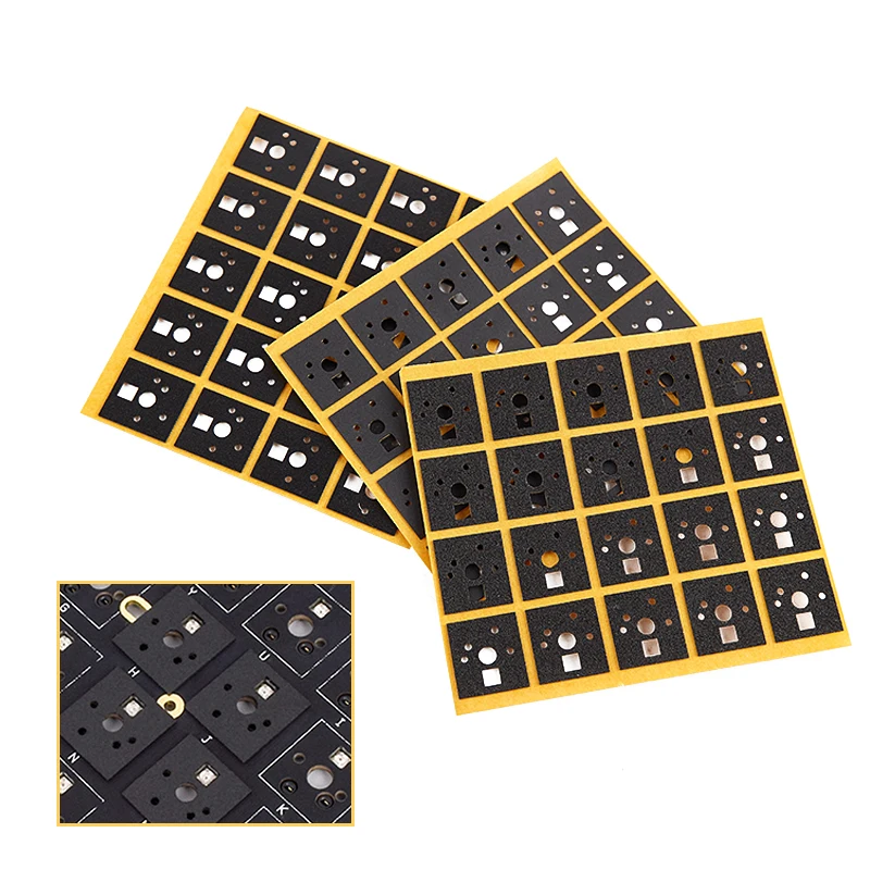 120Pc Mechanical Keyboard Switch Sticker Noise Insulation Film Switch Stabilizer 
120Pc Mechanical Keyboard Switch Sticker Noise Insulation Film Switch Stabilizer