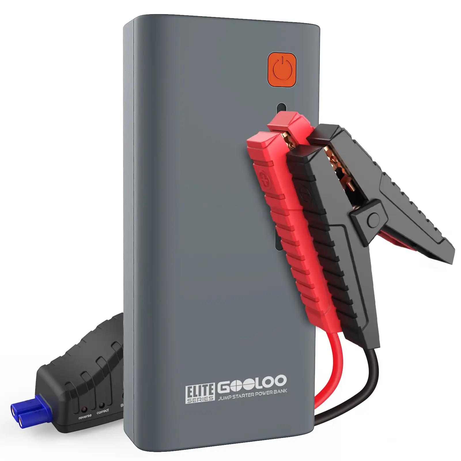 1200A 18000 mAh Car Jump Starter 12V Battery Box Booster Charger for UP to 7L Gas and 5.5L Engines, Portable Gery
1200A 18000 mAh Car Jump Starter 12V Battery Box Booster Charger for UP to 7L Gas and 5.5L Engines, Portable Gery