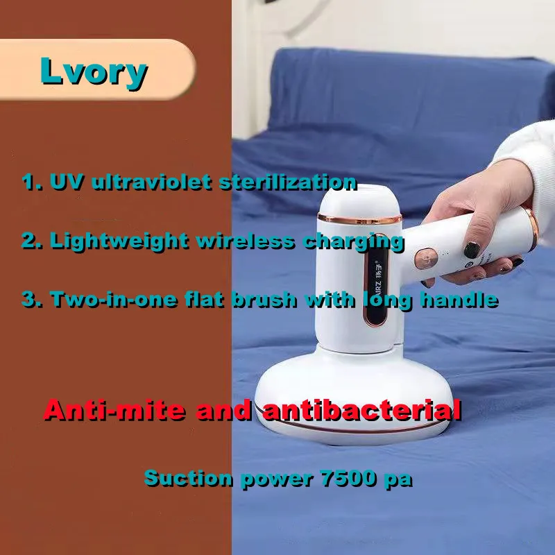 In Addition To Mites Home Hand-held Bed with Ultraviolet Sterilization And Mites Removal Car Sofa Vacuum Cleaner
In Addition To Mites Home Hand-held Bed with Ultraviolet Sterilization And Mites Removal Car Sofa Vacuum Cleaner