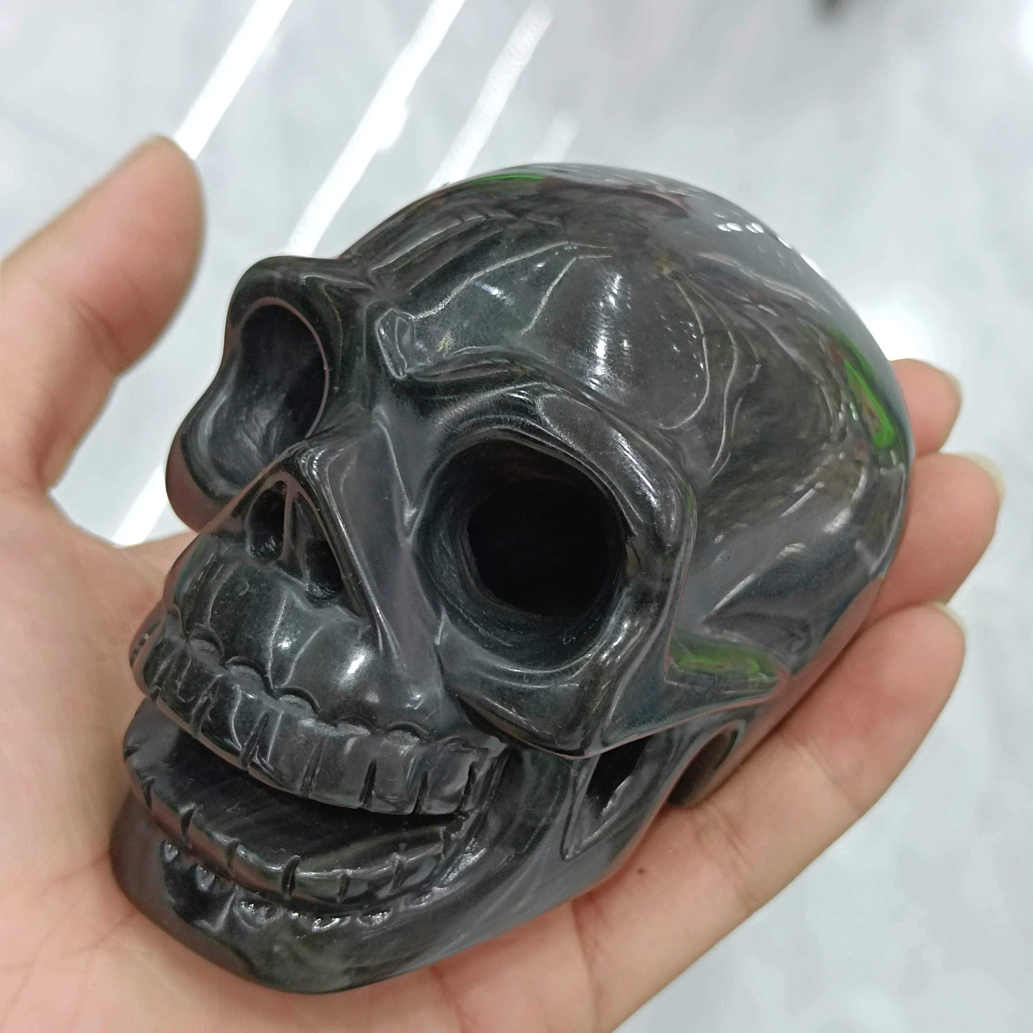 1pc Natural Black Obsidian Crystals Carving Spiritual Healing Reiki Stones Quartz Skulls Meditation Decor Gifts
1pc Natural Black Obsidian Crystals Carving Spiritual Healing Reiki Stones Quartz Skulls Meditation Decor Gifts