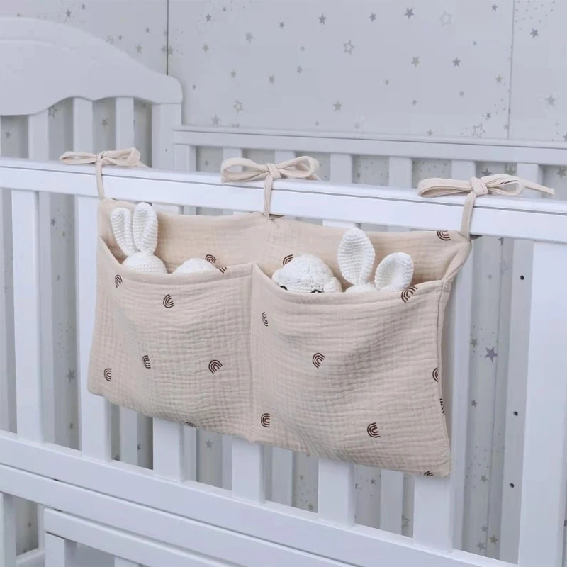 Baby Bedside Hanging Storage Bag Double Layer Cotton Pockets Organizer for Stroller Diaper Toy Tissue Multipurpose
Baby Bedside Hanging Storage Bag Double Layer Cotton Pockets Organizer for Stroller Diaper Toy Tissue Multipurpose