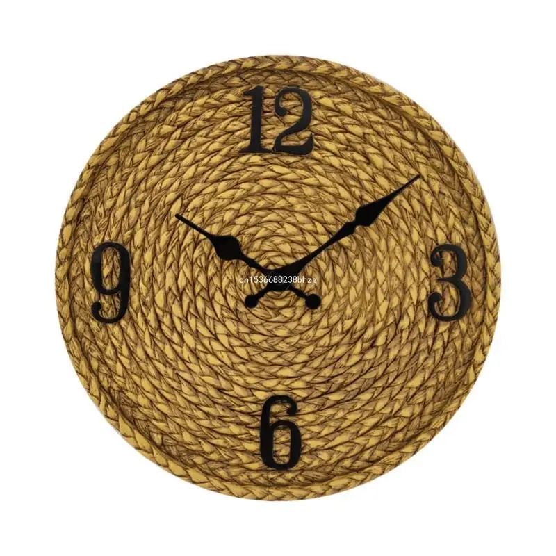 12in Rustic Rattan Wall Clock Clock Battery Power Bedroom Room Dormitory Dropship
12in Rustic Rattan Wall Clock Clock Battery Power Bedroom Room Dormitory Dropship