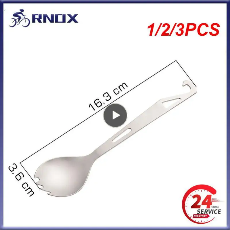1/2/3PCS Lixada Lightweight Camping Spoon Outdoor Stainless Steel Dinner Spoon Flatware Picnic Hiking Travel Tableware With
1/2/3PCS Lixada Lightweight Camping Spoon Outdoor Stainless Steel Dinner Spoon Flatware Picnic Hiking Travel Tableware With