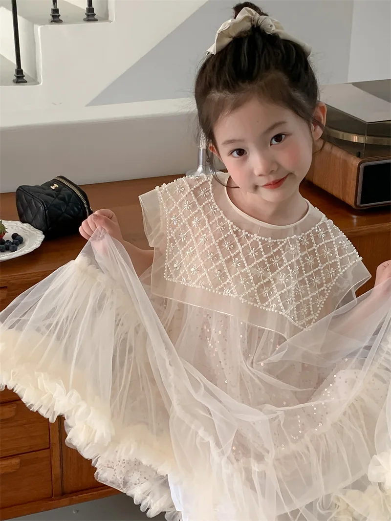 Lace Christmas Dress Girls Costume Princess Wedding Dress Girls Party Dress 1-8Y Children Ceremony Prom Gauze Princess Dresses 
Lace Christmas Dress Girls Costume Princess Wedding Dress Girls Party Dress 1-8Y Children Ceremony Prom Gauze Princess Dresses