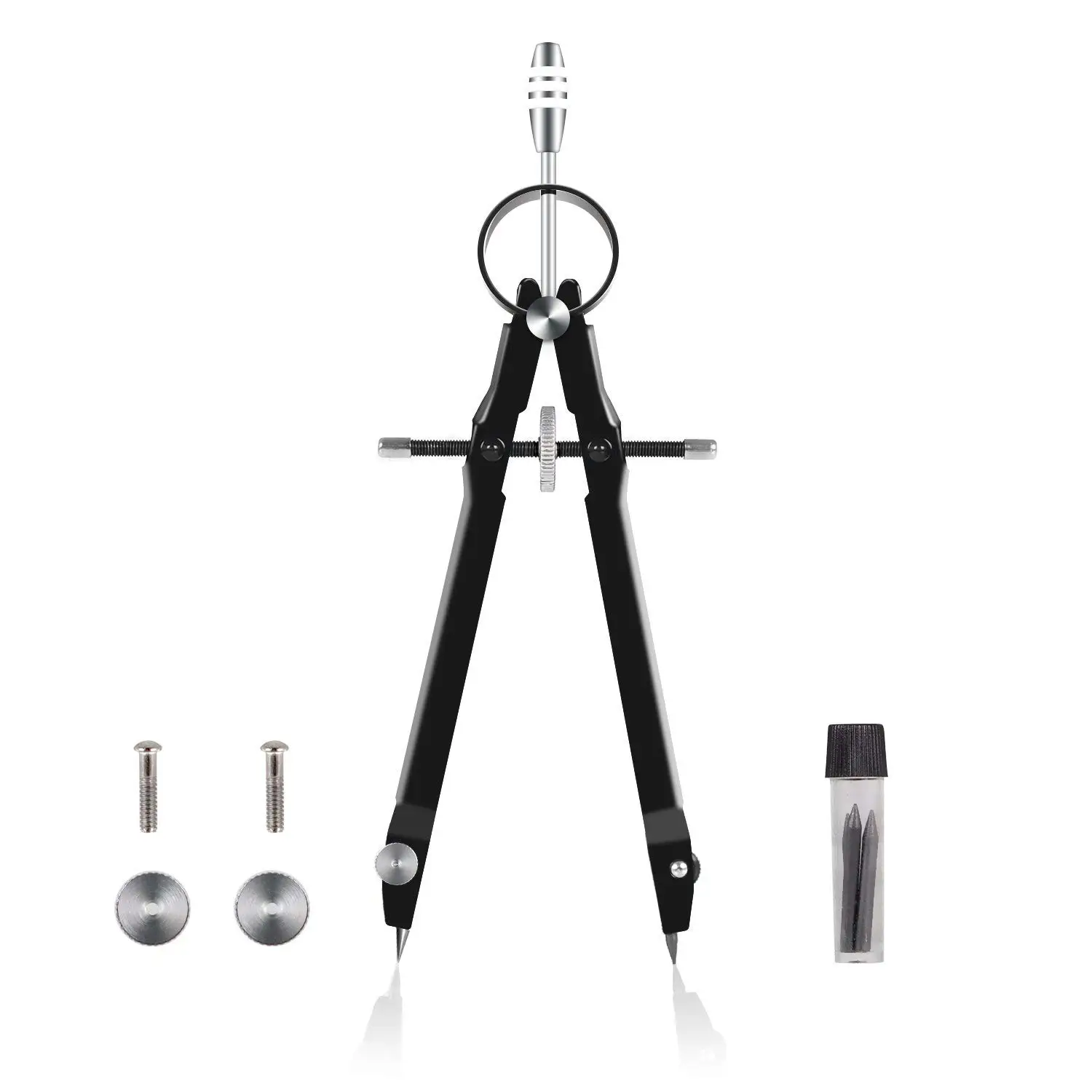 1pcs Professional Compass Geometry Set with Lock Math and Precision Compass Metal and Durable for Solid and Plane Precis
1pcs Professional Compass Geometry Set with Lock Math and Precision Compass Metal and Durable for Solid and Plane Precis