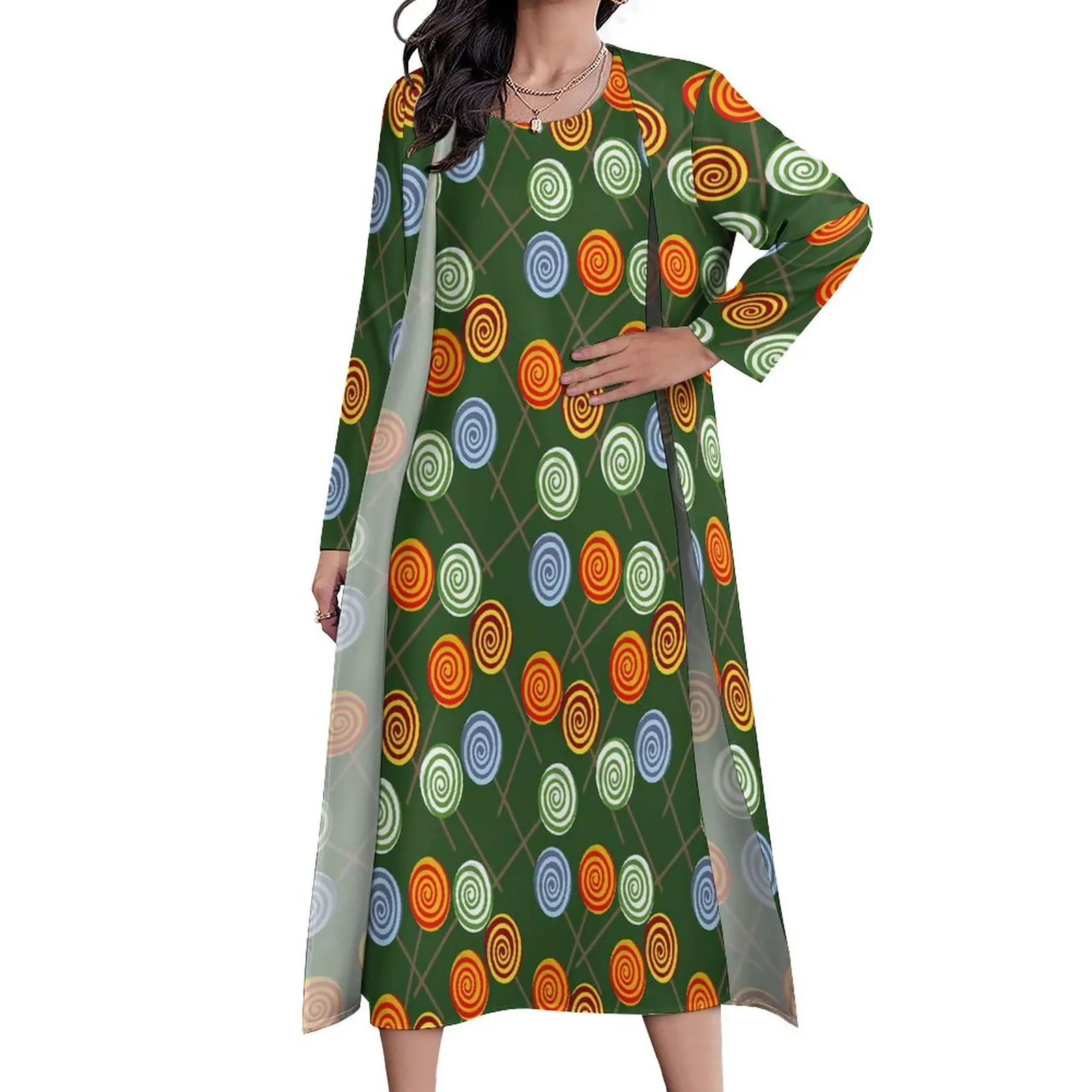 Colorful Candy Dress Lollies Print Vintage Maxi Dress Street Fashion Casual Long Dresses Lady Two-Piece Graphic Oversize Clothes
Colorful Candy Dress Lollies Print Vintage Maxi Dress Street Fashion Casual Long Dresses Lady Two-Piece Graphic Oversize Clothes