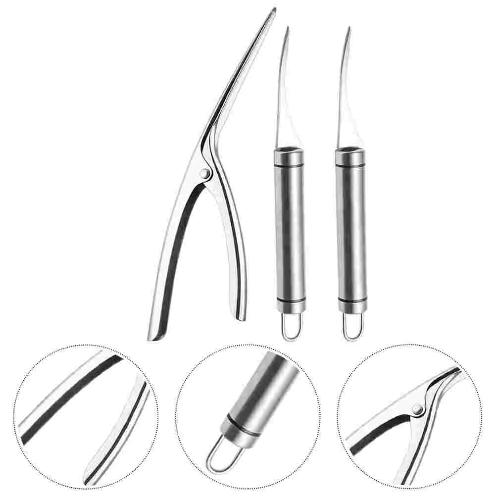 3Pcs Shrimp Peeling Gadgets Kitchen Shrimp Cleaning Anti-slip Handle Shrimp Remover for House Use Restaurant Kitchen
3Pcs Shrimp Peeling Gadgets Kitchen Shrimp Cleaning Anti-slip Handle Shrimp Remover for House Use Restaurant Kitchen