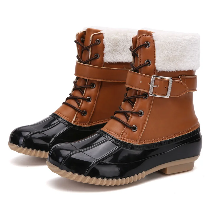 Winter Boots For Women Shoes Round Toe Low Heel Buckle Strap Women's Shoes Outdoor Lace Up Hunting Shoes Warm Snow Boots Shoes
Winter Boots For Women Shoes Round Toe Low Heel Buckle Strap Women's Shoes Outdoor Lace Up Hunting Shoes Warm Snow Boots Shoes