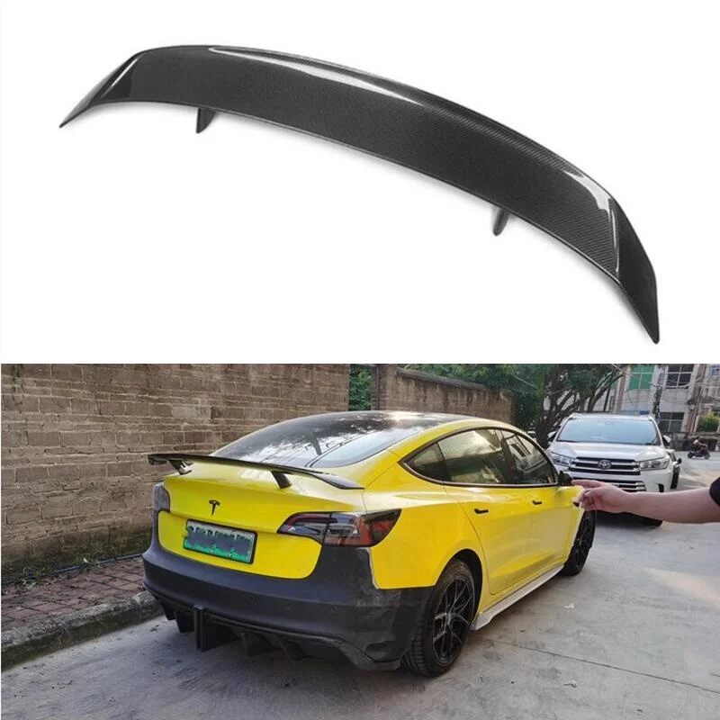 For Tesla Model 3 2019 2020 2021 2022 2023 REAL CARBON FIBER SPOILER High Quality REAR WING TRUNK LIP Splitters
For Tesla Model 3 2019 2020 2021 2022 2023 REAL CARBON FIBER SPOILER High Quality REAR WING TRUNK LIP Splitters
