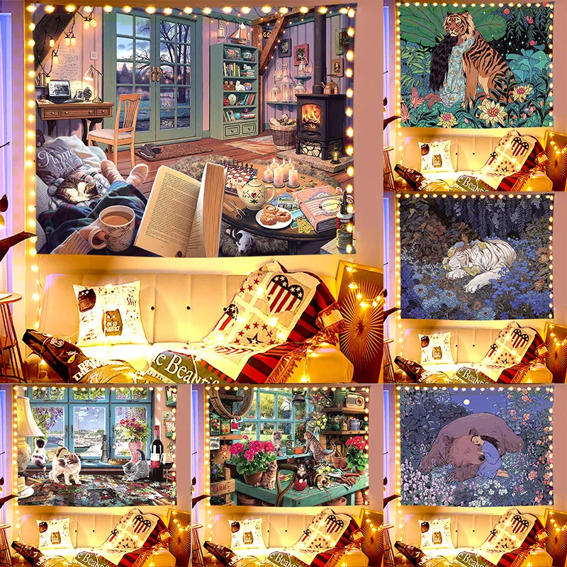 Nordic Simple Hanging Cloth Ins Celebrity Girl Beautiful Warm Tapestry Background Decoration Dormitory Room Wall Cloth Posters 
Nordic Simple Hanging Cloth Ins Celebrity Girl Beautiful Warm Tapestry Background Decoration Dormitory Room Wall Cloth Posters