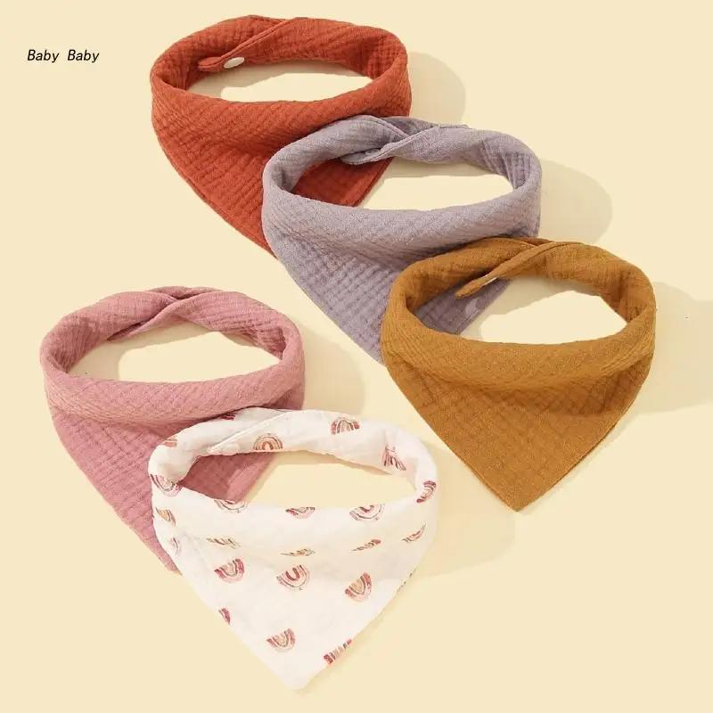 Q81A 5pcs Infant Burp Cloth Feeding Bibs for Baby Boys Girls Sweat Towel Wipe Cloth
Q81A 5pcs Infant Burp Cloth Feeding Bibs for Baby Boys Girls Sweat Towel Wipe Cloth