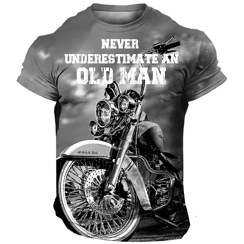 Summer Vintage Men's T Shirt 3D Retro Motorcycle Oversized T Shirts For Men Clothing Biker Racing T-shirts Motor Tees Tops 6XL
Summer Vintage Men's T Shirt 3D Retro Motorcycle Oversized T Shirts For Men Clothing Biker Racing T-shirts Motor Tees Tops 6XL