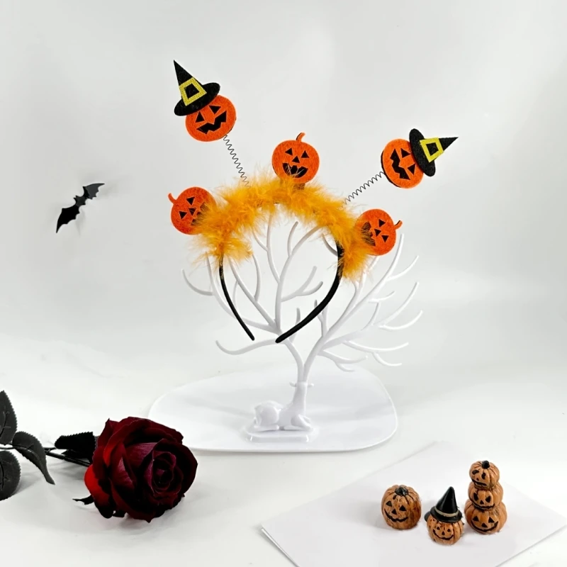 Halloween Headband for Kids Glittering Pumpkin Hairband Cosplay Costume Headpiece for Adult Child Stage Props Headwear
Halloween Headband for Kids Glittering Pumpkin Hairband Cosplay Costume Headpiece for Adult Child Stage Props Headwear