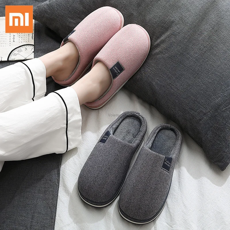 Xiaomi Home Cotton Slippers Female Winter Couples Home Non-slip Large Size Autumn and Winter Plush Warm Men's Cotton Slippers
Xiaomi Home Cotton Slippers Female Winter Couples Home Non-slip Large Size Autumn and Winter Plush Warm Men's Cotton Slippers