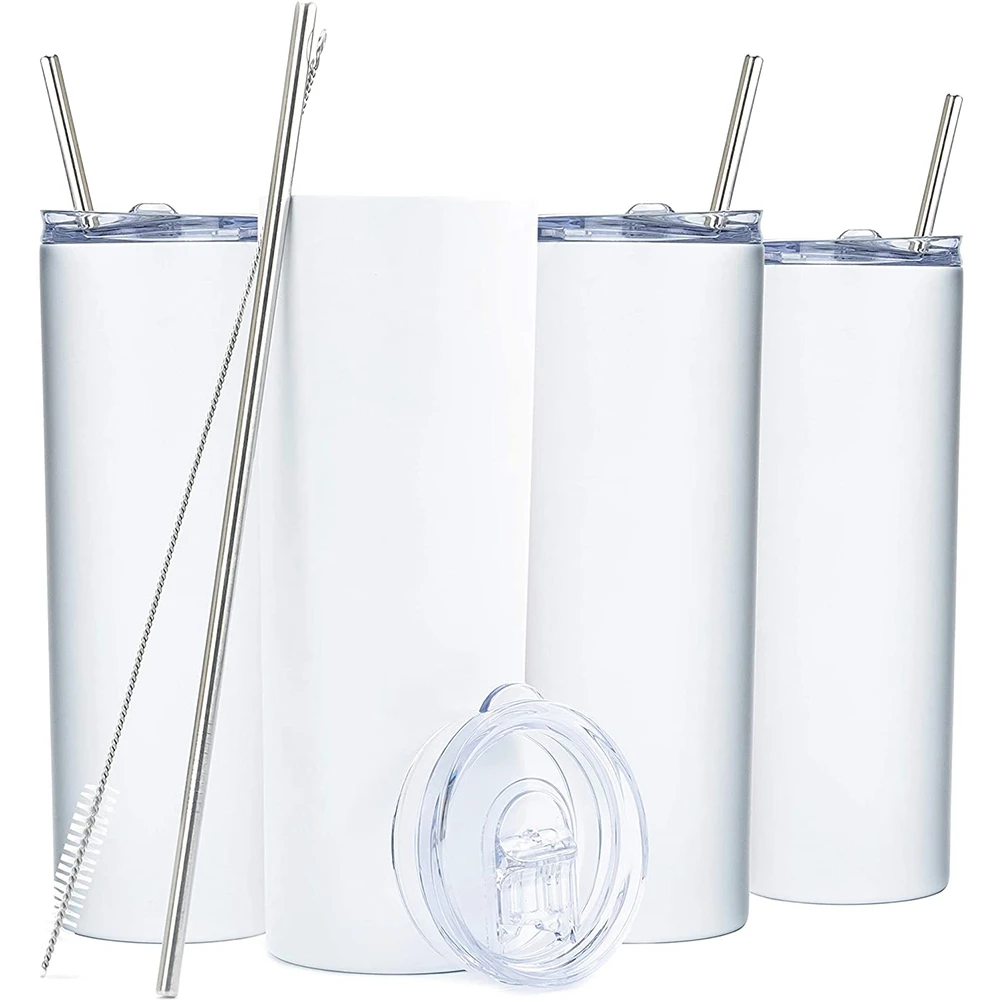Insulated Cup Skinny Stainless Steel Tumbler Set -20Oz Coffee Tumblers with Straw and Straw -Vacuum Cups A
Insulated Cup Skinny Stainless Steel Tumbler Set -20Oz Coffee Tumblers with Straw and Straw -Vacuum Cups A