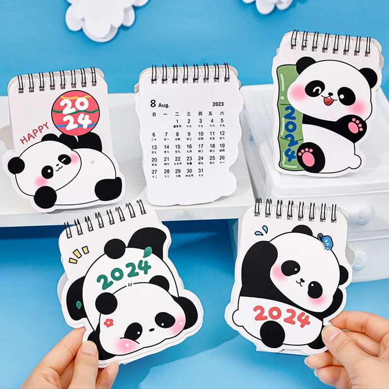 Mini Panda Desk Calendar 2024 Cartoon Desktop Table Calendar Decoration Student Desk Accessories Student Office Supplies 
Mini Panda Desk Calendar 2024 Cartoon Desktop Table Calendar Decoration Student Desk Accessories Student Office Supplies