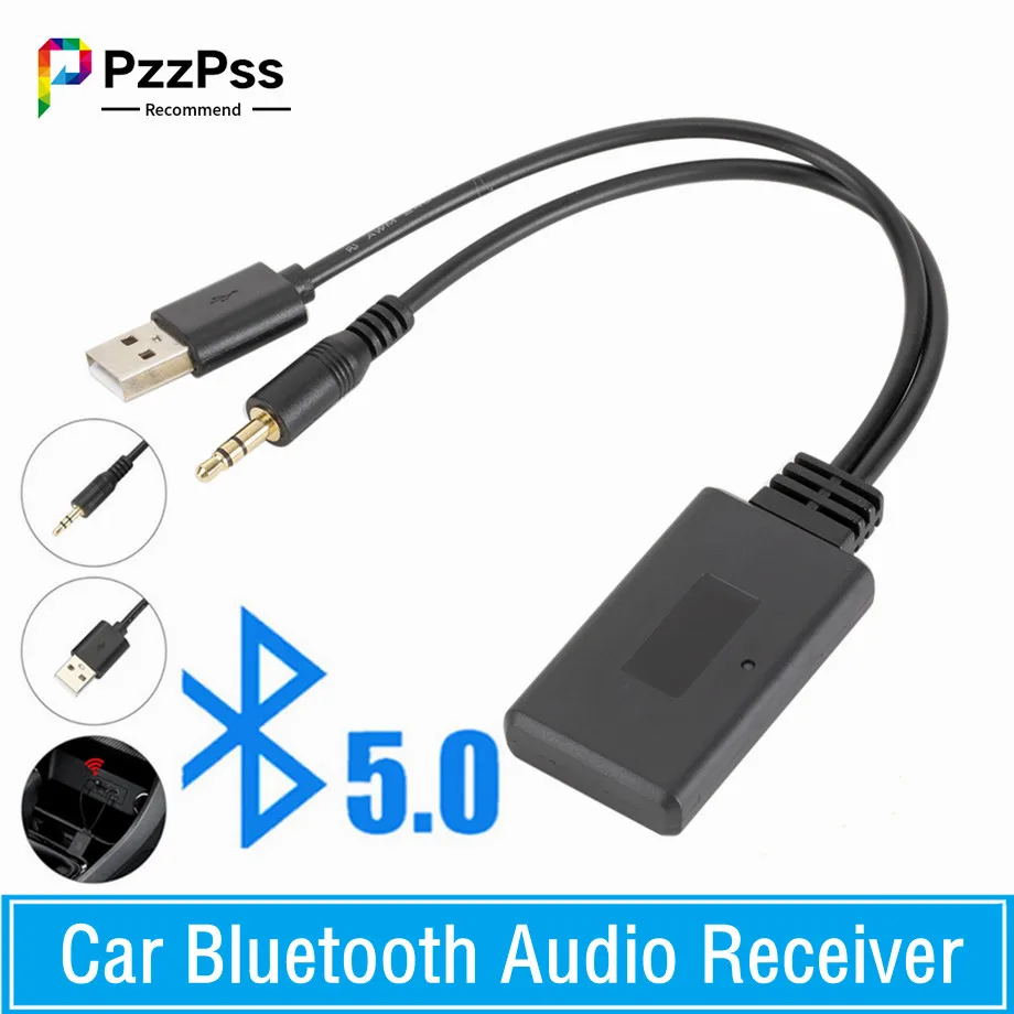 Universal Car Wireless Bluetooth-compatible Receiver USB 3.5Mm Aux Media Bluetooth 5.0 Music Player Audio Cable Adapter For BMW
Universal Car Wireless Bluetooth-compatible Receiver USB 3.5Mm Aux Media Bluetooth 5.0 Music Player Audio Cable Adapter For BMW