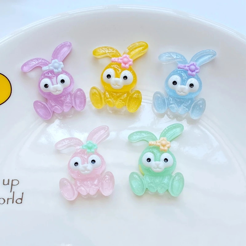 10Pcs New Cute Resin Mini Rabbit Figurine Crafts Flatback Cabochon Ornament Jewelry Making Hairwear Accessories
10Pcs New Cute Resin Mini Rabbit Figurine Crafts Flatback Cabochon Ornament Jewelry Making Hairwear Accessories