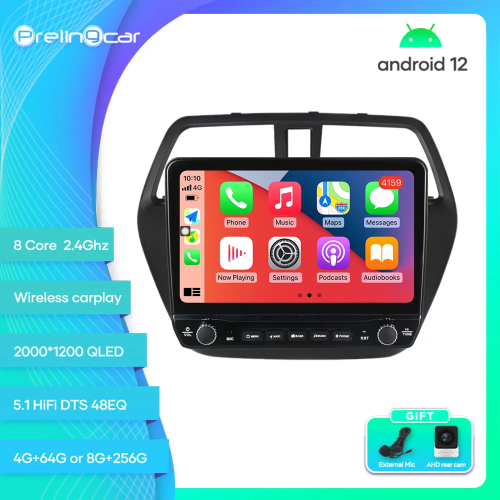 Prelingcar For Suzuki S-cross 2012-2016 Android 12 Car Monitor 8 256g Carplay RDS GPS Built 2din Radio DVD Player 5.1HIFI DST
Prelingcar For Suzuki S-cross 2012-2016 Android 12 Car Monitor 8 256g Carplay RDS GPS Built 2din Radio DVD Player 5.1HIFI DST