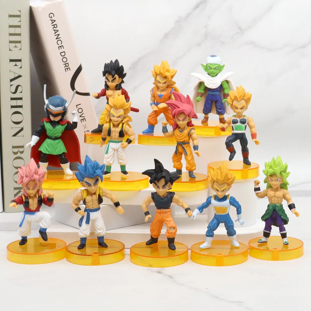 12pcs GK Dragon Ball Z Sun Goku Vegeta Anime Model Set DBZ Lord Piccolo Action Figure Collectible Figurines Car Ornament Toys
12pcs GK Dragon Ball Z Sun Goku Vegeta Anime Model Set DBZ Lord Piccolo Action Figure Collectible Figurines Car Ornament Toys