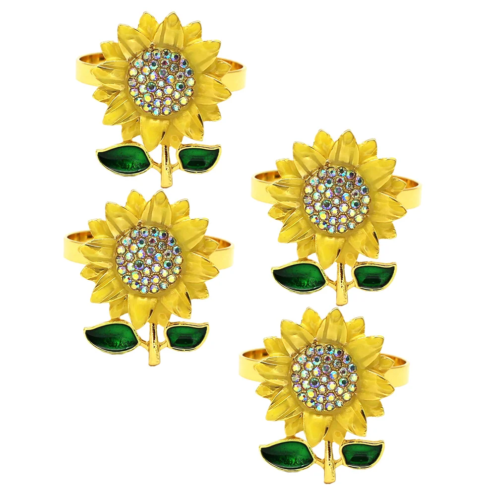 Sunflower Napkin Buckle Decoration Creative Towel Rings Party Tableware Accessories Decorative Buckles Hawaiian Napkins
Sunflower Napkin Buckle Decoration Creative Towel Rings Party Tableware Accessories Decorative Buckles Hawaiian Napkins